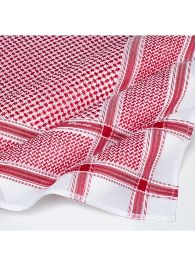 شماغ بيور روز انجليزي فاخر قطن 100% - Image 2